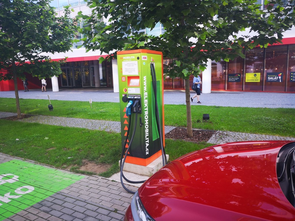 Borne centre de Prague